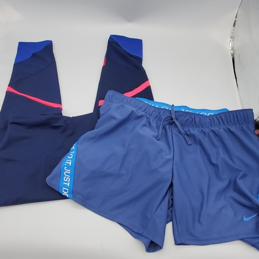 NWT Nike Shorts and Reebok Leggings